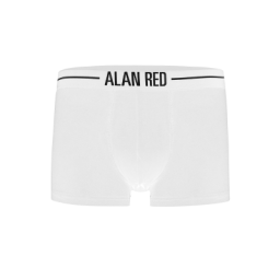 Alan Red Short Boxer ( 7013) White ( two pack)