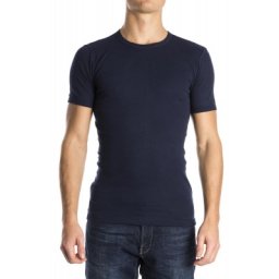 Beeren Men T-Shirt Ronde Hals Blauw (3 Pack)