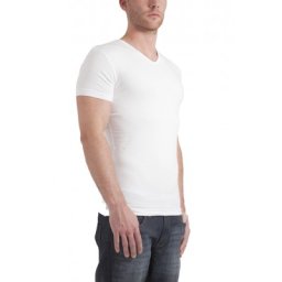 Witte basic shirts - heren